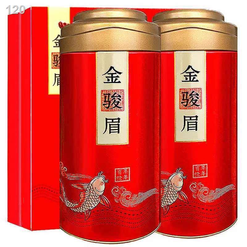 【HOT】Mua hai tặng một trà đen Jinjunmei cao cấp 2021 chính hiệu búp vàng mới đóng hộp mật ong, thơm