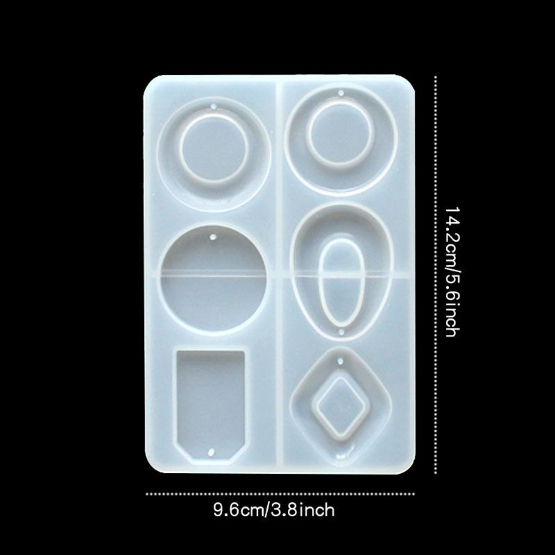 Sa Khuôn Silicon Làm Móc Khóa 89 Lỗ