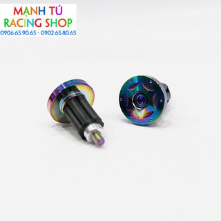 Gù Tay Lái Titan 7 Màu Inox Gắn Các Loại Xe