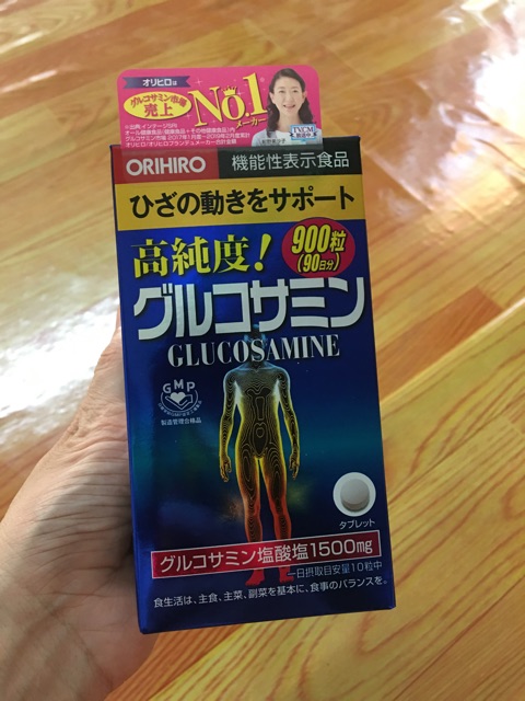 Viên Uống Glucosamine Orihiro 1500mg Của Nhật, 900 viên