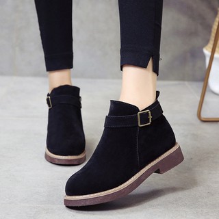 [Xả kho 3 ngày] BOOTS NỮ DA LỘN