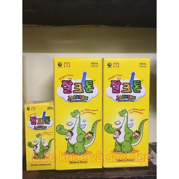 (Hàng chính hãng,Hàn Quốc) Jalkton - Siro cung cấp Vitamin và khoáng chất giúp trẻ cao khỏe (100 ml)
