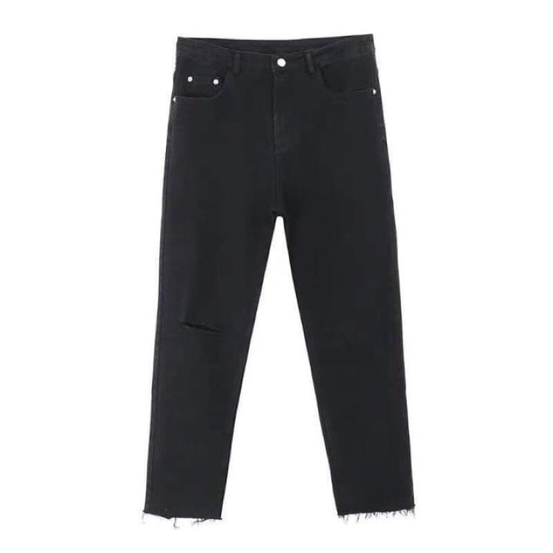 " RẺ VÔ ĐỊCH "Quần Jean nam, Quần Jeans baggy mầu xám nhạt, đen rách gối ống suông, rộng, hottrend 2022-XX MENS FASHION!