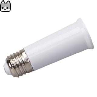 E27 to E27 65mm Extend Socket Base Lamp Holder Converter Light Bulb Cap Conversion Adapter