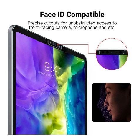 2 Miếng dán màn hình PET thích hợp cho iPad Pro 12.9 11 Mini 6 5 Air 3 10.5 Air 4 4th 10.9 7th 8th 10.2 6th 9.7 inch