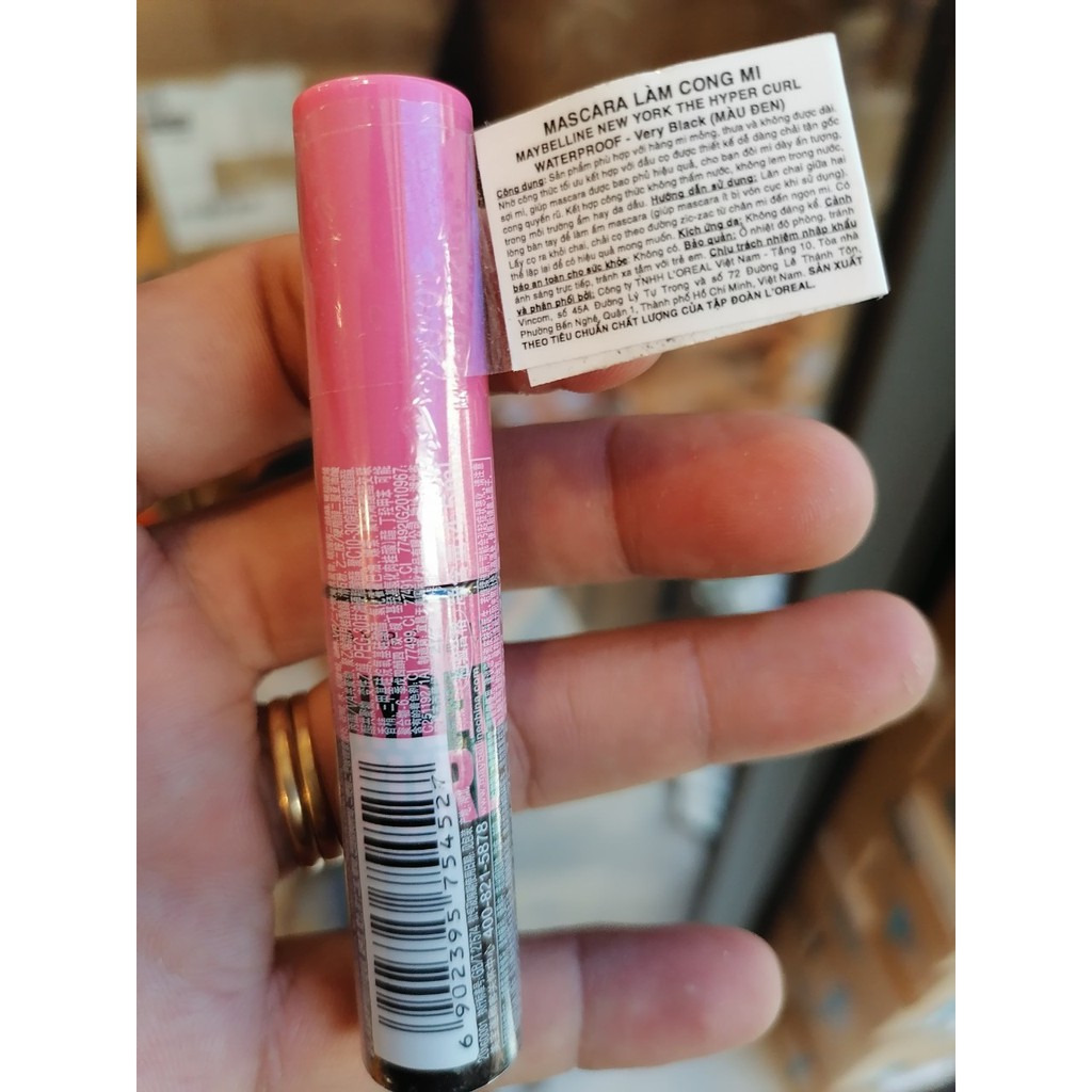 [Mini size 4.5ml] - Mascara Làm Cong Mi Maybelline Hyper Curl Mini | BigBuy360 - bigbuy360.vn
