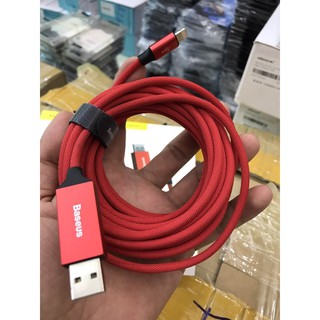Cáp baseus dù 5m iphone