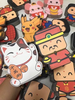Bao lì xì chibi giấy cao cấp