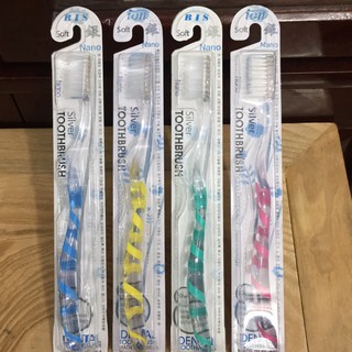 Combo 2 Bàn chải đáng răng siêu mềm Nano-Bis HÀN QUỐC