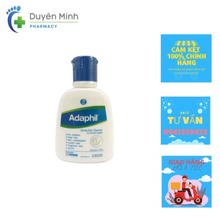 SỮA RỬA MẶT VÀ TOÀN THÂN CAO CẤP ADAPHIL CHAI 125ml