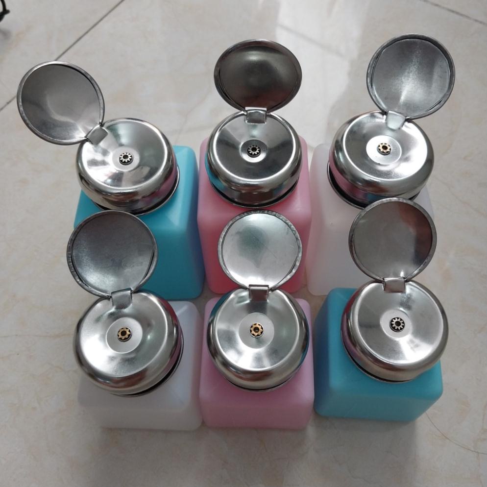 Lọ Đựng Dung Dịch, Hóa Chất nắp inox cao cấp