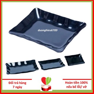 Đĩa Nhựa Phíp Hình Chữ Nhật - Nhiếu Size Lựa Chọn