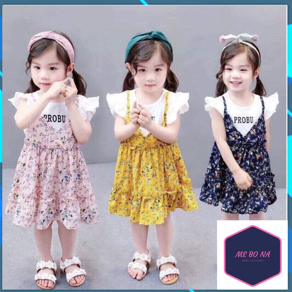 Thời trang trẻ em ❤️ HÀNG ĐẸP ❤️ FREESHIP ❤️ Váy hoa nhí Bé gái VHN502805.1 ❤️ Phong cách Hàn Quốc ❤️ Cotton