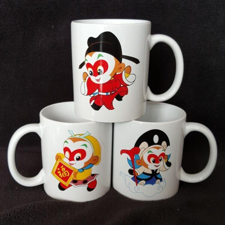 Cốc Sứ Uống Trà Có Tay Cầm Kiểu Hoạt Hình Xinh Xắn dễ thương