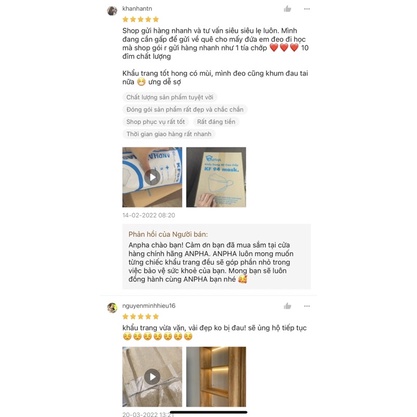 Khẩu Trang KF94 ANPHA cao cấp