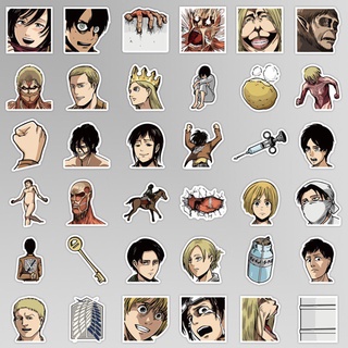 Sticker Dán Chống Thấm Nước Hình Attack On Titan