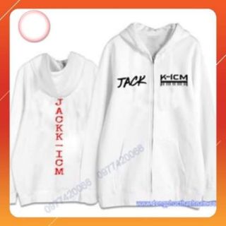 Áo Khoác JACK, KICM, Áo Hoodie Dài Tay Có Mũ Cao Cấp 2