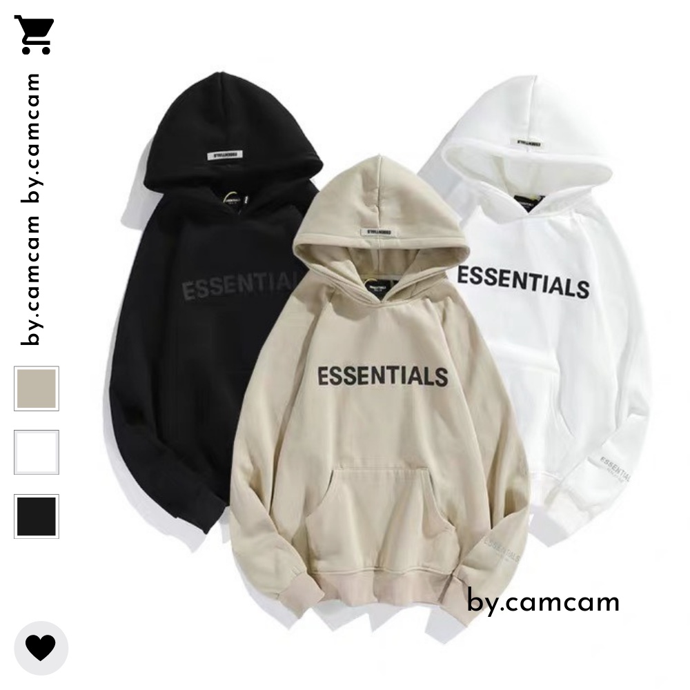 Áo Nỉ Hoodie ESSENTIALS , áo nỉ Hottrend Ulzzang Unisex 𝘽𝙮.𝙘𝙖𝙢𝙘𝙖𝙢