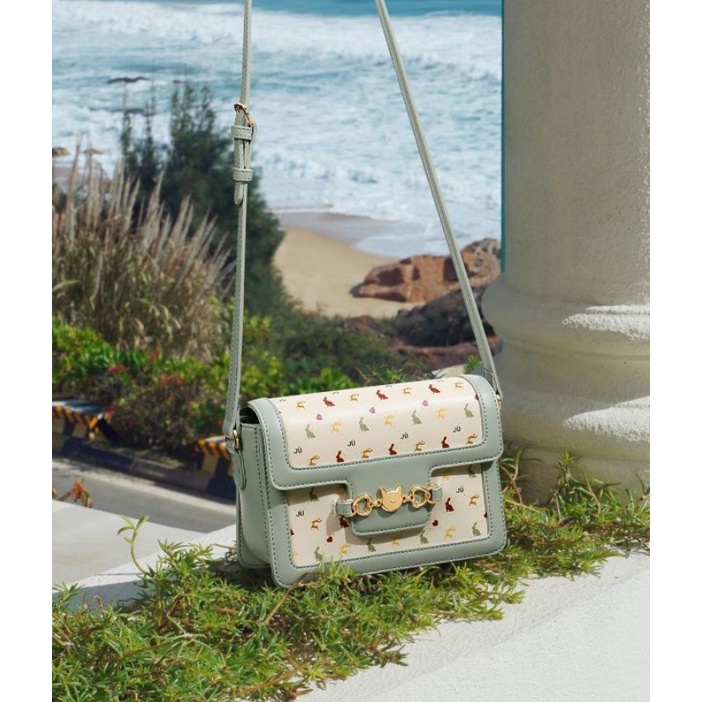 Túi đeo chéo nữ Just Star thời trang năng động ViAnh Store 172682 khóa charm mèo