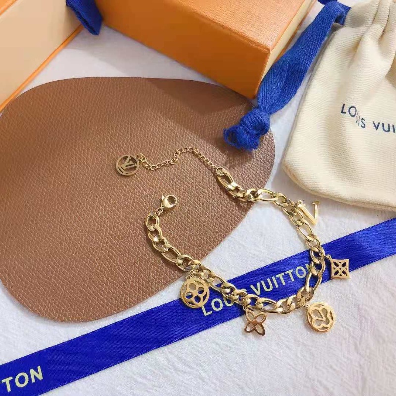 Vòng đeo tay bằng thép không gỉ thiết kế đơn giản mới dành cho nữ