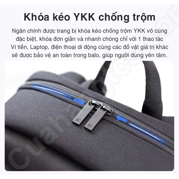 Ba lô Balo Chống Trộm Xiaomi 90 Point Urban Commuting Bag 201602 | BigBuy360 - bigbuy360.vn