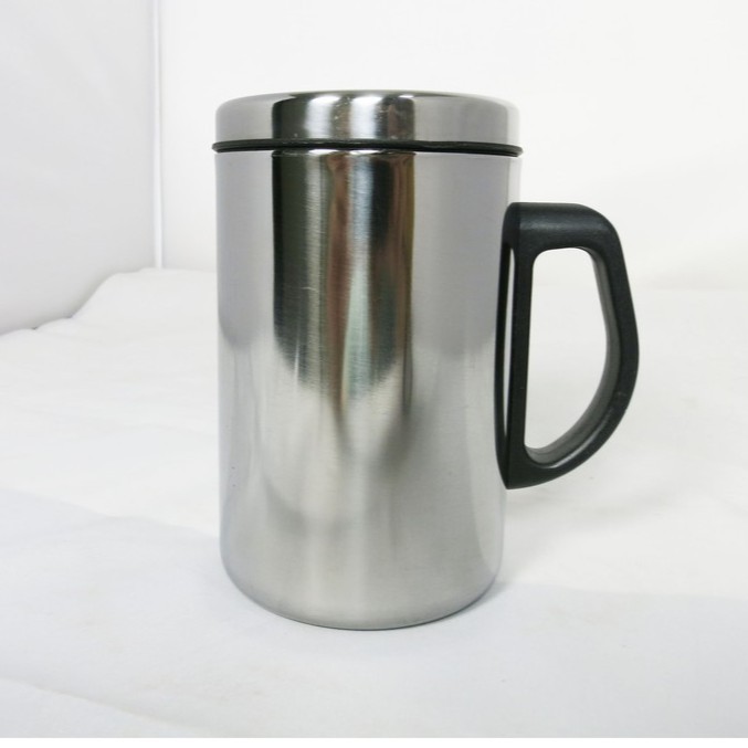 Ca/Ly Giữ Nhiệt 500ML Inox Thermos Mug, Có Nắp Đậy Kín Giữ Nhiệt Tốt