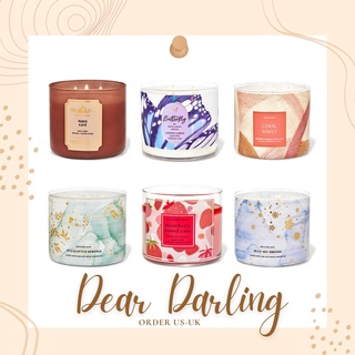 [SALE - NẾN THƠM] - NẾN THƠM 3 BẤC BATH AND BODY WORK