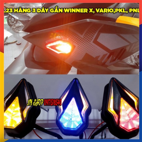 XI NHAN L23 SPIRIT GẮN CHO XE WINNER X , VARIO, PKL, PNL ( HÀNG 3 DÂY F1 )