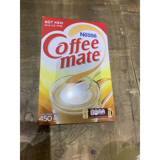 Combo 1 hộp bột kem pha café Coffee Mate (450g) + 1 hũ cà phê Nescafé Red Cup (200g)