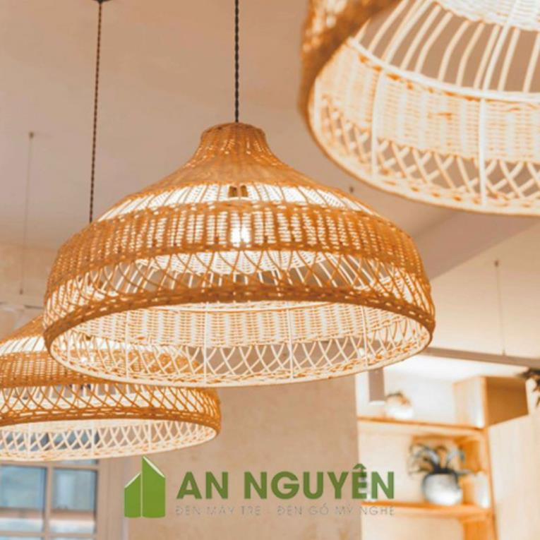 Tre VN Đèn tre đèn mây tre đèn thả mây tre mã 0072 - Xưởng sản xuất