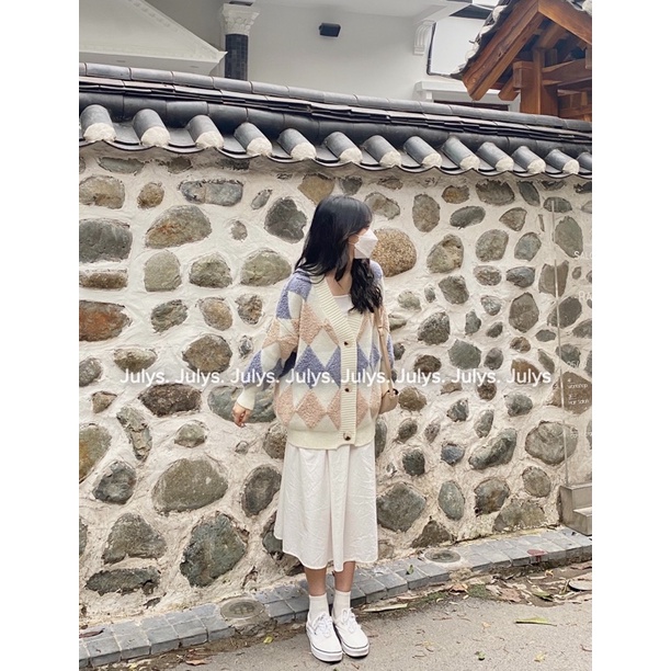 Áo cardigan len lông trám dày JULYS STORE (ảnh thật shop chụp kèm video cận chất) | BigBuy360 - bigbuy360.vn