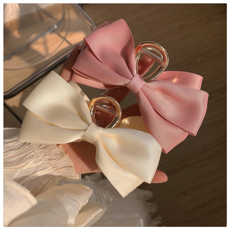 Kẹp Tóc Kim Loại Nơ HandMade KT21