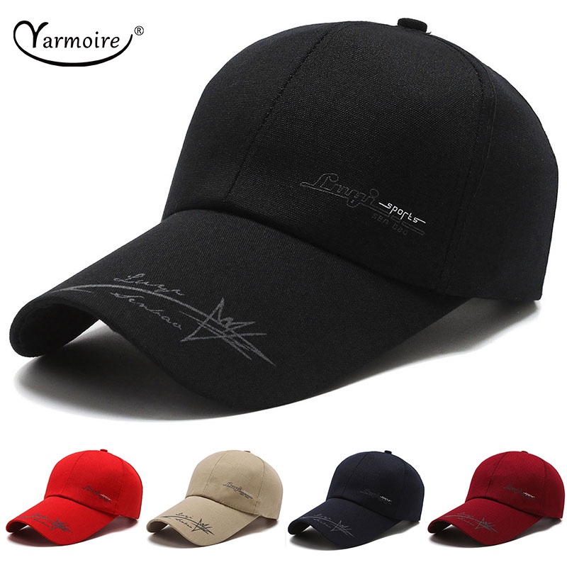 Mũ Lưỡi Trai Thể Thao Chống Nắng In Chữ Có Thể Điều Chỉnh Cho Nam