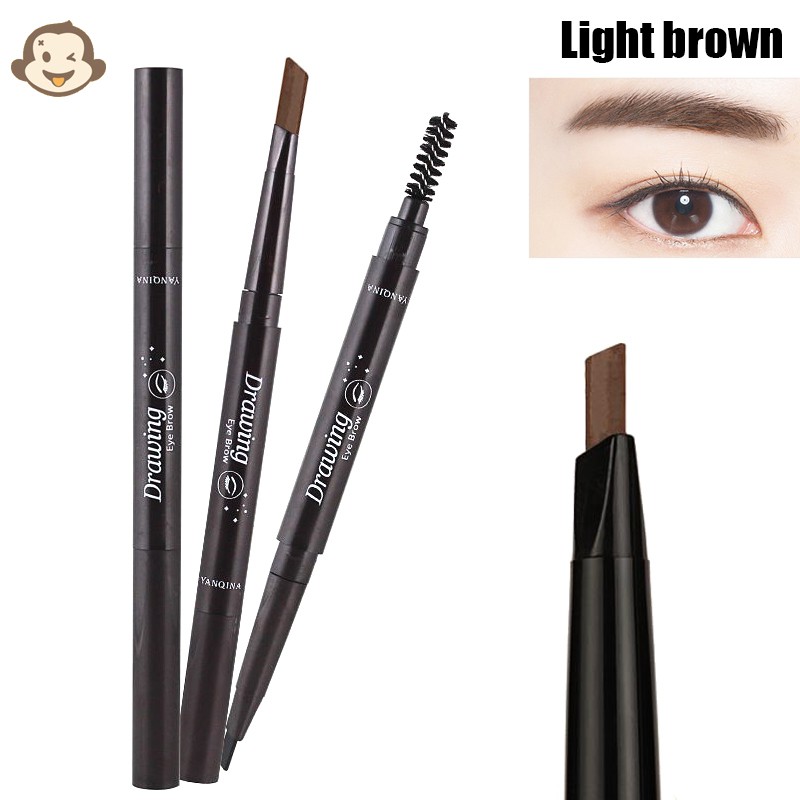 (Hàng Mới Về) Chì Kẻ Mày Dạng Vặn Kháng Nước Lâu Trôi Với Đầu Cọ Chải Tiện Dụng | BigBuy360 - bigbuy360.vn