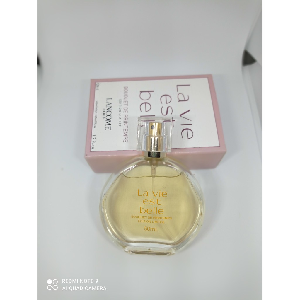 Nước hoa nữ lavie 50ml dạng xịt chai tròn