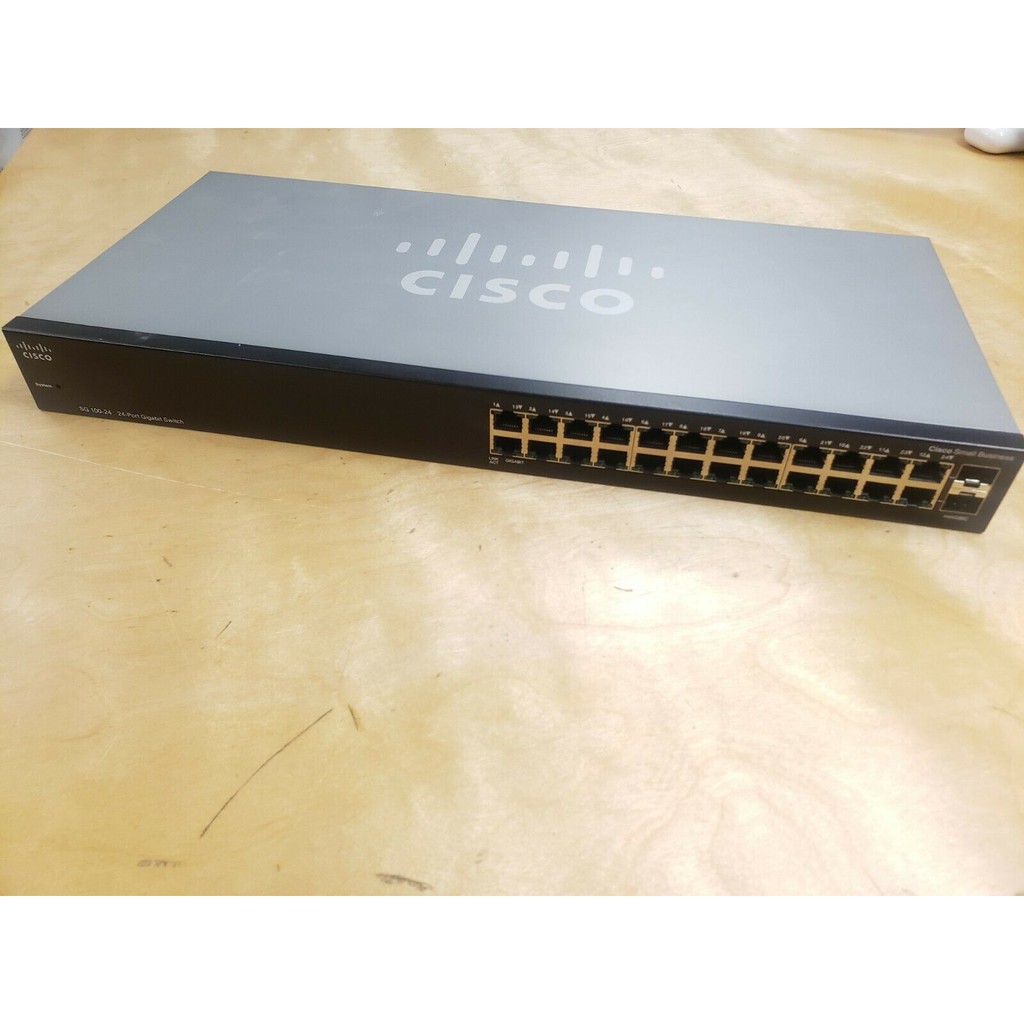 🥇✅🥇✅Thiết Bị Chuyển Mạch Cao Cấp Switch Cisco SG200-24 24 PORT GIGABIT