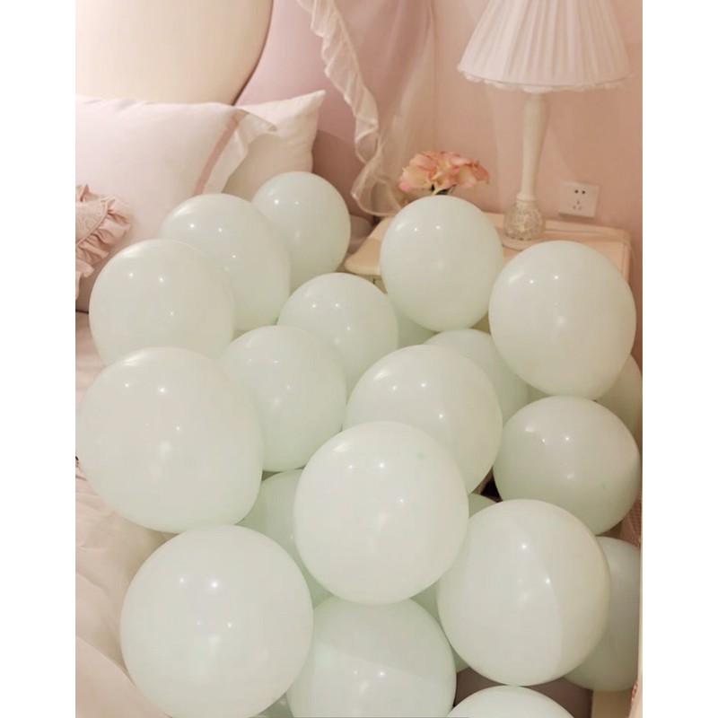 🎈SET 100 quả bong bóng màu PASTEL[ Macaron] 🎈10inch cực đẹp dùng để trang trí sinh nhật(HPBD),bóng pátel, bóng sữa