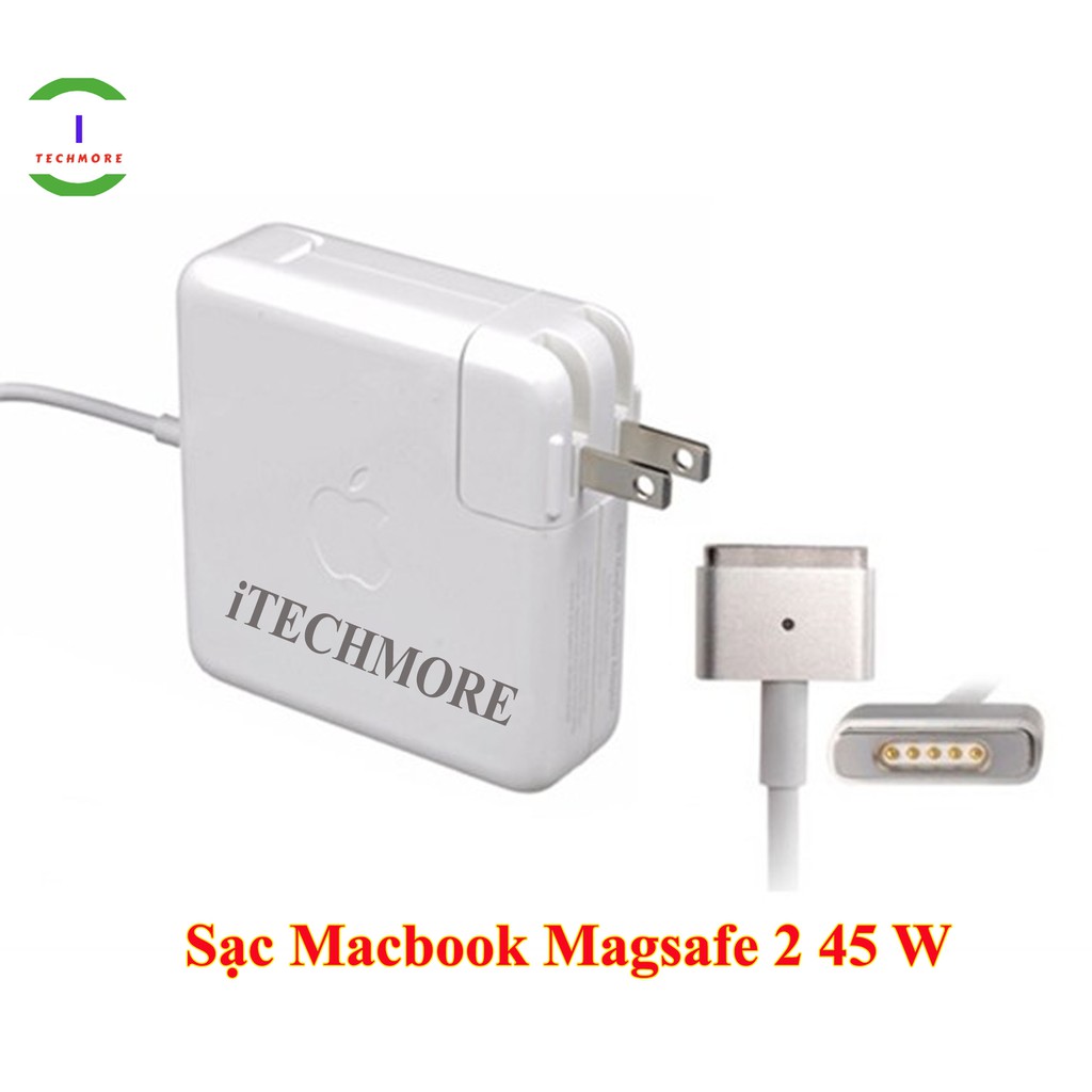 Sạc Macbook Magsafe 2 Công suất 45W (Early 2013/Mid 2017)  Bảo hành 12 Tháng đổi mới sản phẩm