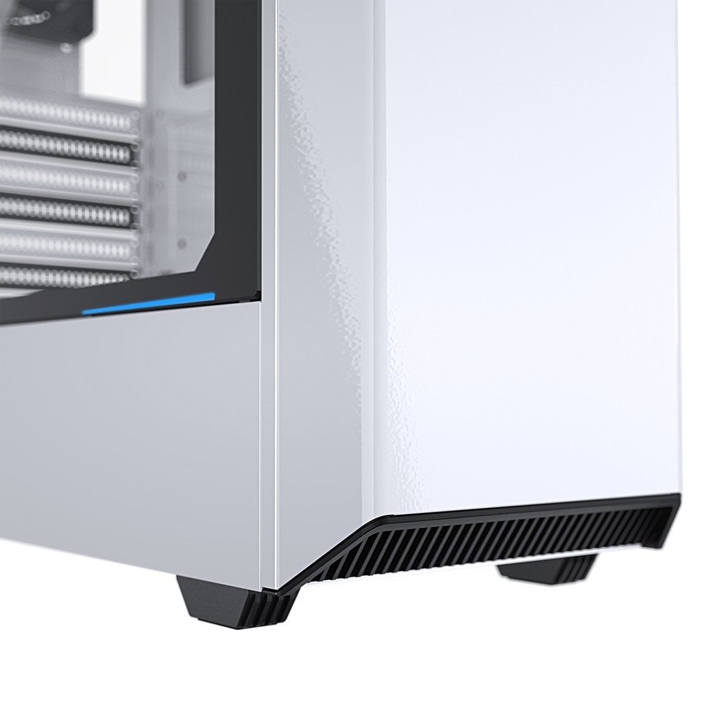 Vỏ case Phanteks Eclipse P300 Mid Tower case,Tempered Glass,white (Tặng Fan)