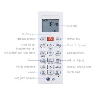 Remote điều khiển máy lạnh LG inverter