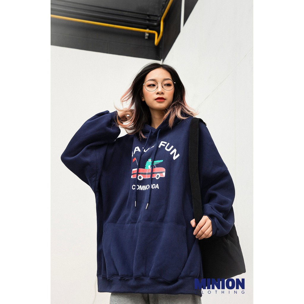 Áo hoodie nam nữ MINION CLOTHING nỉ lót bông form rộng sweater Unisex oversize Ulzzang Streetwear Hàn Quốc A2830 | WebRaoVat - webraovat.net.vn