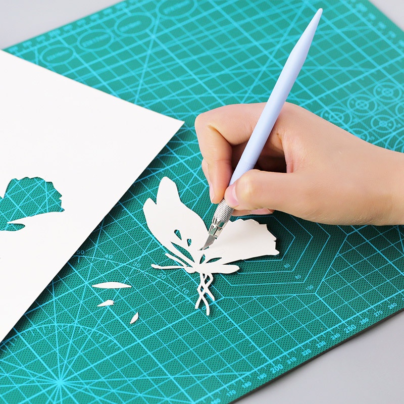 Bộ dụng cụ cắt, tỉa mô hình giấy, cao su - Kirigami  - Đọc kỹ mô tả sản phẩm