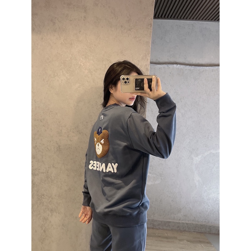 (HÀNG XUẤT XỊN) 1941 M//L//B BEAR Thêu xù Made in V//N full-tag-code  SIZE XS S M 3 màu: ĐỎ, XANH, NÂU Set ÁO Quần