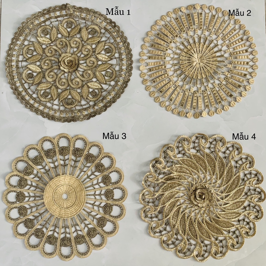 Miếng Lót Lọ Hoa Đế Lót Bình Hoa Gốm, Thủy Tinh Sang Trọng