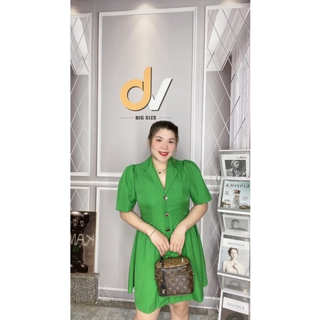 Đầm cổ vest Bigsize 60-95kg