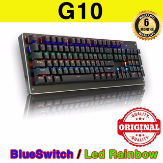 Mua Bàn phím cơ G10 hàng nội địa - Phím cơ G10 BlueSwitch Led Rainbow