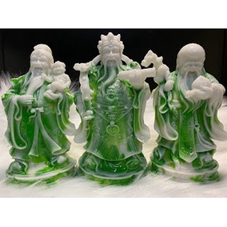 Tượng Phúc Lộc Thọ bằng Đá 20cm
