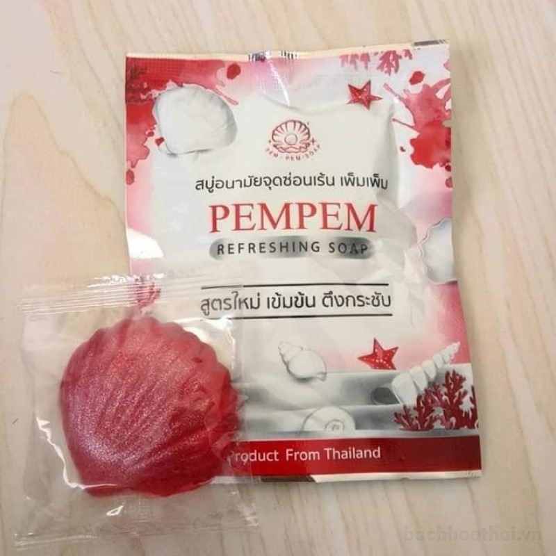 Xà phòng làm hồng se khít cô bé PEMPEM REFRESHING SOAP