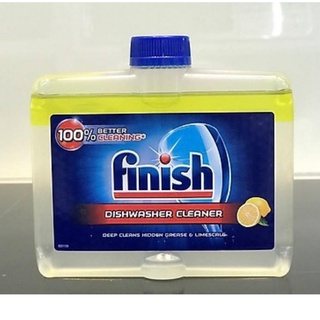 Dung dịch vệ sinh máy rửa bát Finish 250ml hương chanh - Chính hãng.