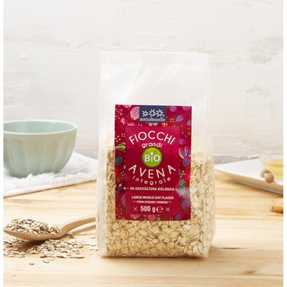 Yến mạch cán vụn, cán lớn hữu cơ Sottolestelle 500g